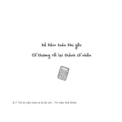 Tôi Bị Cảm Hóa Ra Là Do Em - Tô Màu Thả Thính - Bản Quyền