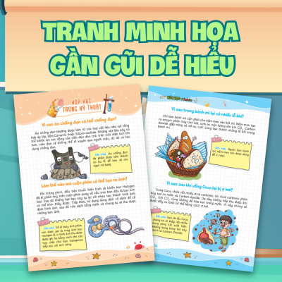 Combo Vật Lý + Hóa Học Vui Nhộn - Những Câu Hỏi Vì Sao Về Vật Lý, Hóa Học (2 Cuốn) - MEGA