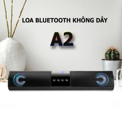 Loa Bluetoth Dáng Dài A2J, Trải Nghiệm Âm Nhạc Sống Động: Kiểu Dáng Sang Trọng, Công Nghệ Âm Thanh 3D, ĐÈN TRANG TRÍ 