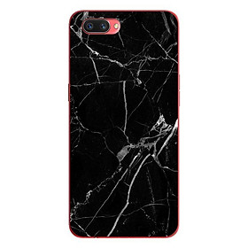 Ốp lưng in cho OPPO A5 mẫu Stone Black - Hàng chính hãng