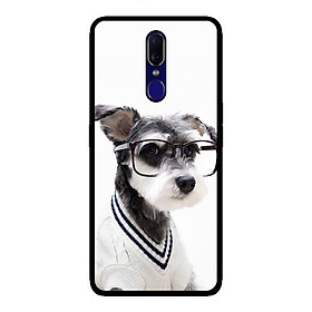 Ốp lưng dành cho Oppo F11 Cún Đeo Kính - Hàng chính hãng