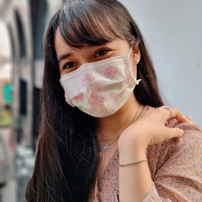 Khẩu trang y tế 4 lớp NPCARE hoa sen Lotus