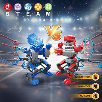 BYJARDA - VS0301 - Bộ Đồ Chơi Khủng Long Boxing Thủy Lực 348(Chi Tiết)