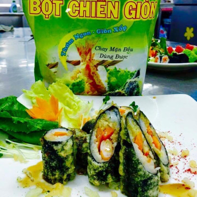 BỘT CHIÊN GIÒN HOÀ KÝ 1kg x 14gói