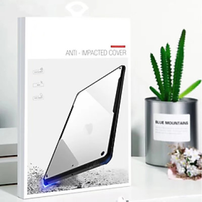 Ốp lưng dành cho iPad 10.2 inch Gen 7/8/9,  trong viền màu chống ố chống sốc cao cấp - Hàng chính hãng