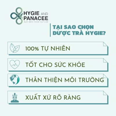 Trà Thảo Dược Lạc Tiên Tâm Sen Hygie Thanh Nhiệt Giải Độc, Giảm Căng Thẳng, Hỗ Trợ Chứng Mất Ngủ, Suy Nhược Cơ Thể
