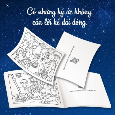 Sách Tô Màu - Cùng Cậu Ngắm Sao Trời - Megabook