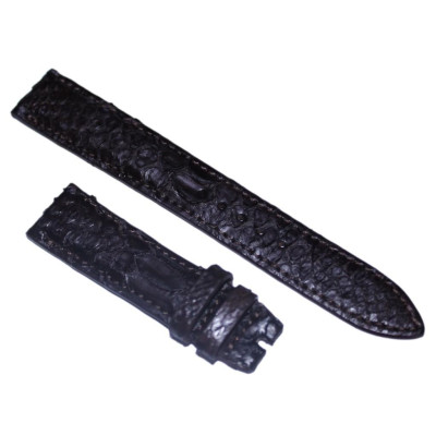 HT8307-08-09 - Dây đồng hồ Huy Hoàng da trăn size 12, 14 màu da nguyên thủy, đen, nâu