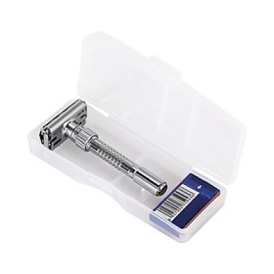 Bộ dao cạo râu cầm tay 3000S, kẹp hình bướm, chỉnh độ sắc 9 cấp + 5 lưỡi dao và hộp đựng