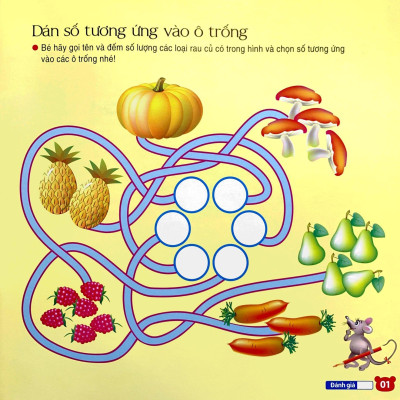 Bộ Sưu Tập 200 Sticker - Bé Làm Quen Với Môn Toán (Tái Bản 2022)