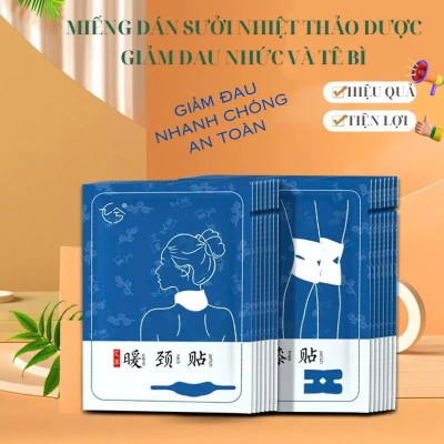 COMBO 2 Miếng Cao Dán Ngải Cứu Xương Khớp Giảm Đau Mỏi Khớp Cổ Vai Gáy