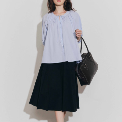 DOTTIE - Áo tay phồng rút nhún cổ - T1135