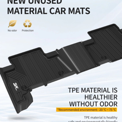 Thảm lót sàn xe ô tô TOYOTA COROLLA ALTIS 2013-2018 Nhãn hiệu Macsim 3W chất liệu nhựa TPE đúc khuôn cao cấp - màu đen