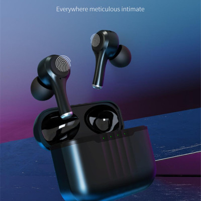 CINCATDY Tai Nghe Bluetooth V5.0 Earbuds Gaming Headphone True Wireless Headset J7 ANC - Hàng Chính Hãng