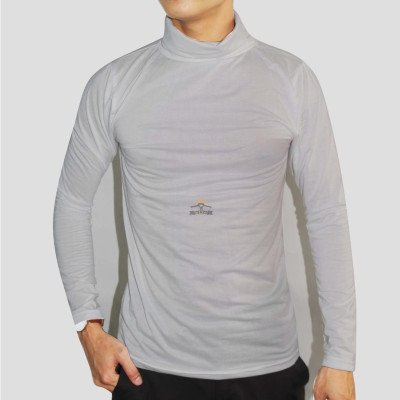 Áo thun cổ lọ nam tay dài giữ nhiệt KING 