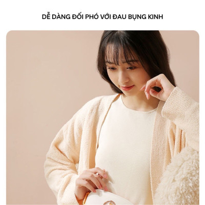 ￼Đai Chườm Nóng Bụng Kinh Nguyệt 