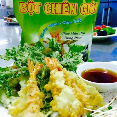 BỘT CHIÊN GIÒN HOÀ KÝ 1kg x 14gói