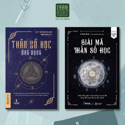 Sách - Combo 2 Cuốn: Giải Mã Thần Số Học + Thần Số Học Ứng Dụng - 1980 Books