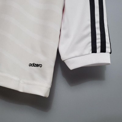 Áo Bóng Đá Retro Real Madrid 2014 Dài Tay - Sân Nhà bản cao cấp vải Cotton Polyester