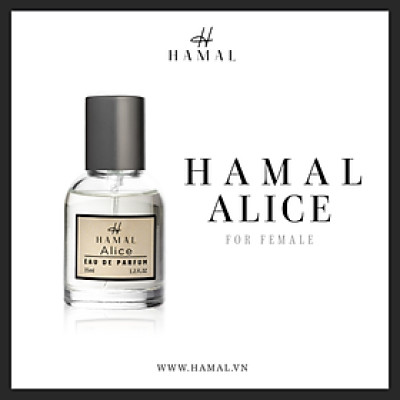 Nước hoa Nữ Hamal Parfums Eau De Parfum 35ml - ALICE
