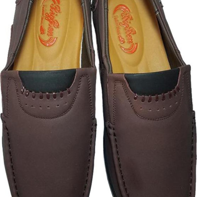 Giày Mọi Nam BIGGBEN Da Bò Thật GM106