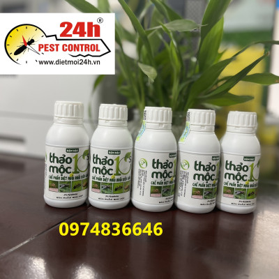 ( SẢN PHẨM SINH HỌC)  Thảo mộc 10S đậm đặc 100ml - Chế phẩm diệt Ruồi - Muỗi - Kiến - Gián 