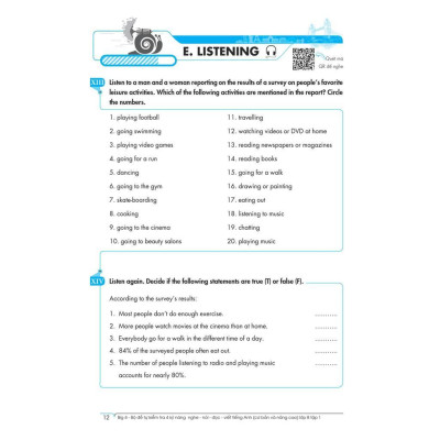 Sách - Big 4 Bộ Đề Tự Kiểm Tra 4 Kỹ Năng Nghe - Nói - Đọc - Viết Cơ Bản Và Nâng Cao Tiếng Anh Lớp 8 - Tập 1 - Megabook