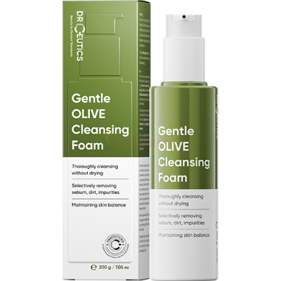 Sữa rửa mặt DrCeutics Gentle Olive Cleansing Foam (200g) - Hàng chính hãng
