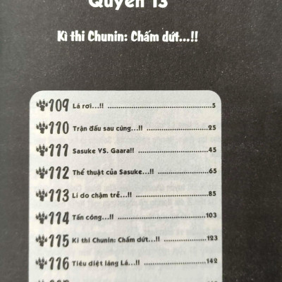 Sách - Naruto - Tập 13 - Kì Thi Chunin: Chấm Dứt…!! (Tái Bản 2025)