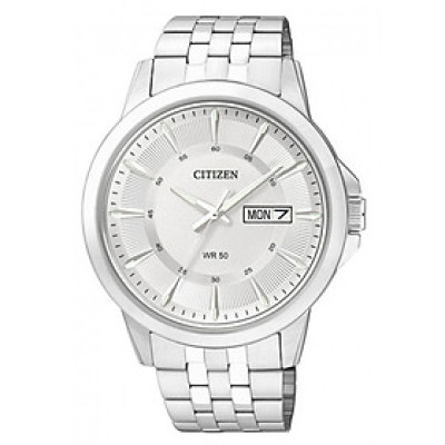 Đồng Hồ Nam Citizen Dây Thép Không Gỉ BF2011-51A - Mặt Trắng