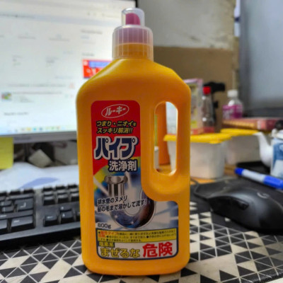 Chai thông tắc đường ống cống 800g nội địa Nhật Bản