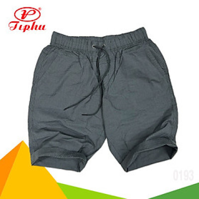 Quần short bố ô nhí Amazing, sọt lưng thun nam dáng thể thao unisex, quần đùi có dây rút