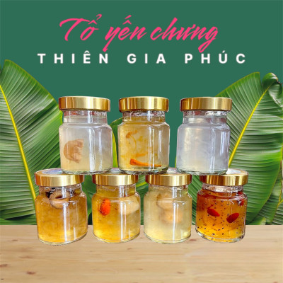 Yến chưng Thiên Gia Phúc 25% Yến (Hộp 10 hũ)
