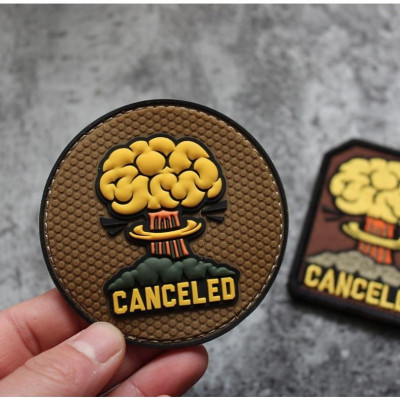 Patch dán bom nguyên tử gắn quần áo_ba lô túi xách