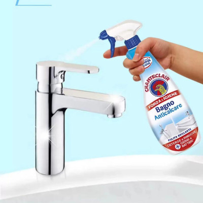 Xịt tẩy cặn canxi thiết bị phòng tắm đa năng Chanteclair Bagno Ý 625ml