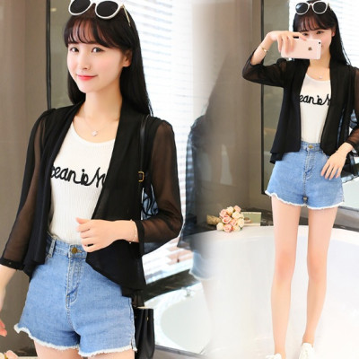 Áo khoác kimono voan 02 C005