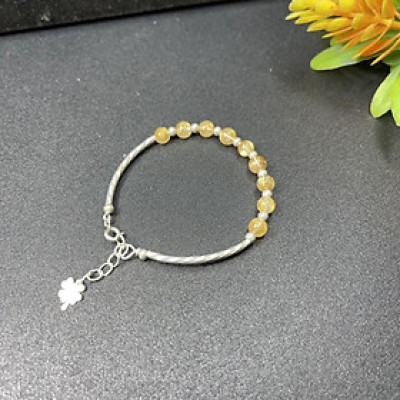 Vòng Tay Tóc Vàng hợp mệnh Kim - Thổ