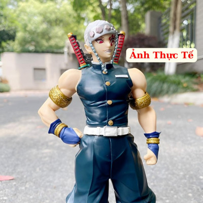 Mô Hình Âm Trụ Uzui Tengen 18cm Cao Cấp Mô hình Kimetsu no Yaiba Cao Cấp, Figure Mô Hình Anmie Thanh Gươm Diệt Quỷ