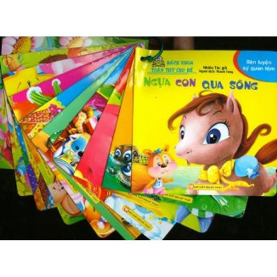 Sách - Bách Khoa Toàn Thư Cho Bé - Rèn Luyện Sự Quan Tâm - Combo 10 Cuốn - Tân Việt Books