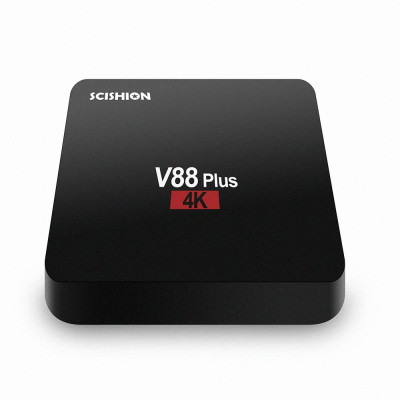 Hộp TV thông minh SCISHION V88 Plus Smart Android 8.1 TV Box RK3229 Quad Core 4K VP9 H.265 HDR10 2GB / 16GB 