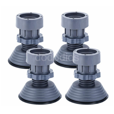 Chân Đế Máy Giặt Bộ 4 Chân Chống Rung Chống Trơn Trượt Có Thể Điều Chỉnh Tăng Giảm Đa Năng - Hàng chính hãng dododios
