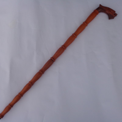 Gậy batoong gỗ hương đầu rồng cho người già