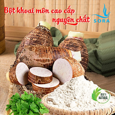 Bột khoai môn nguyên chất Sora