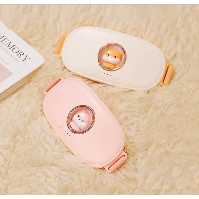 Máy massage chườm ấm bụng .đai massage chườm nóng bụng giảm đau mỏi