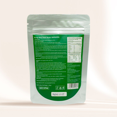 Rong Nho Tách Nước OKINAWA Gói Zip 100g Giàu Dinh Dưỡng