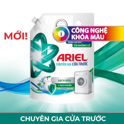 Nước Giặt ARIEL Cửa Trước Hương Downy Nắng Sớm Túi 3.9 KG