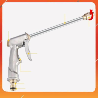 Bộ dây vòi xịt nước rửa xe, tưới cây , tăng áp 3 lần, loại 3m, 5m 206701-2Hđầu đồng, cút đồng,nối đồng +  đai