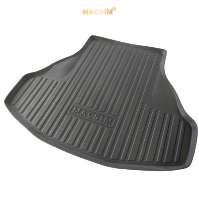 Thảm lót cốp qd xe ô tô Honda ACCORD 2013-2017 nhãn hiệu Macsim chất liệu TPV cao cấp màu đen
