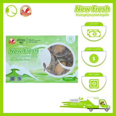 Bào Ngư Hàn Quốc Đông Lạnh - Túi 1Kg (10-12 con)