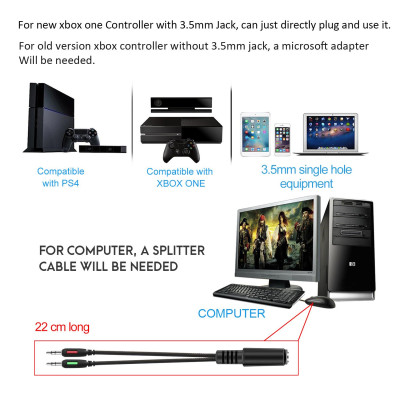 Tai nghe chơi game ONIKUMA K5 với micrô 3,5 mm Loại bỏ tiếng ồn